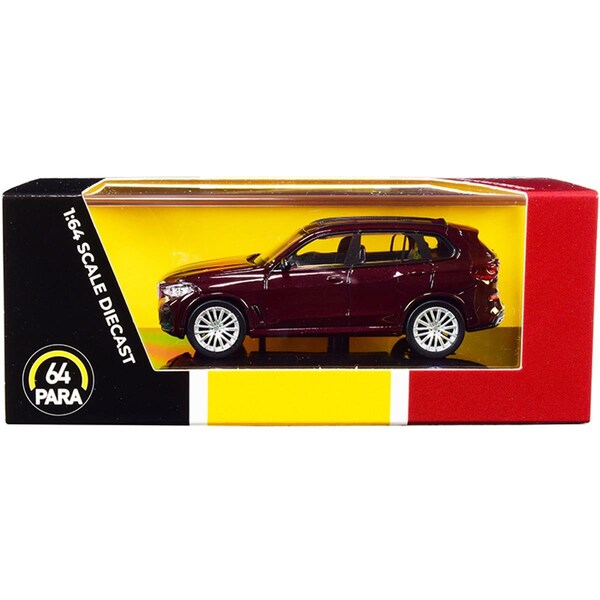 Time2Play BMW X5 G05 with Sunroof Ametrine Red Metallic 1-64 Scale Diecast Model Car TI3472204 - main